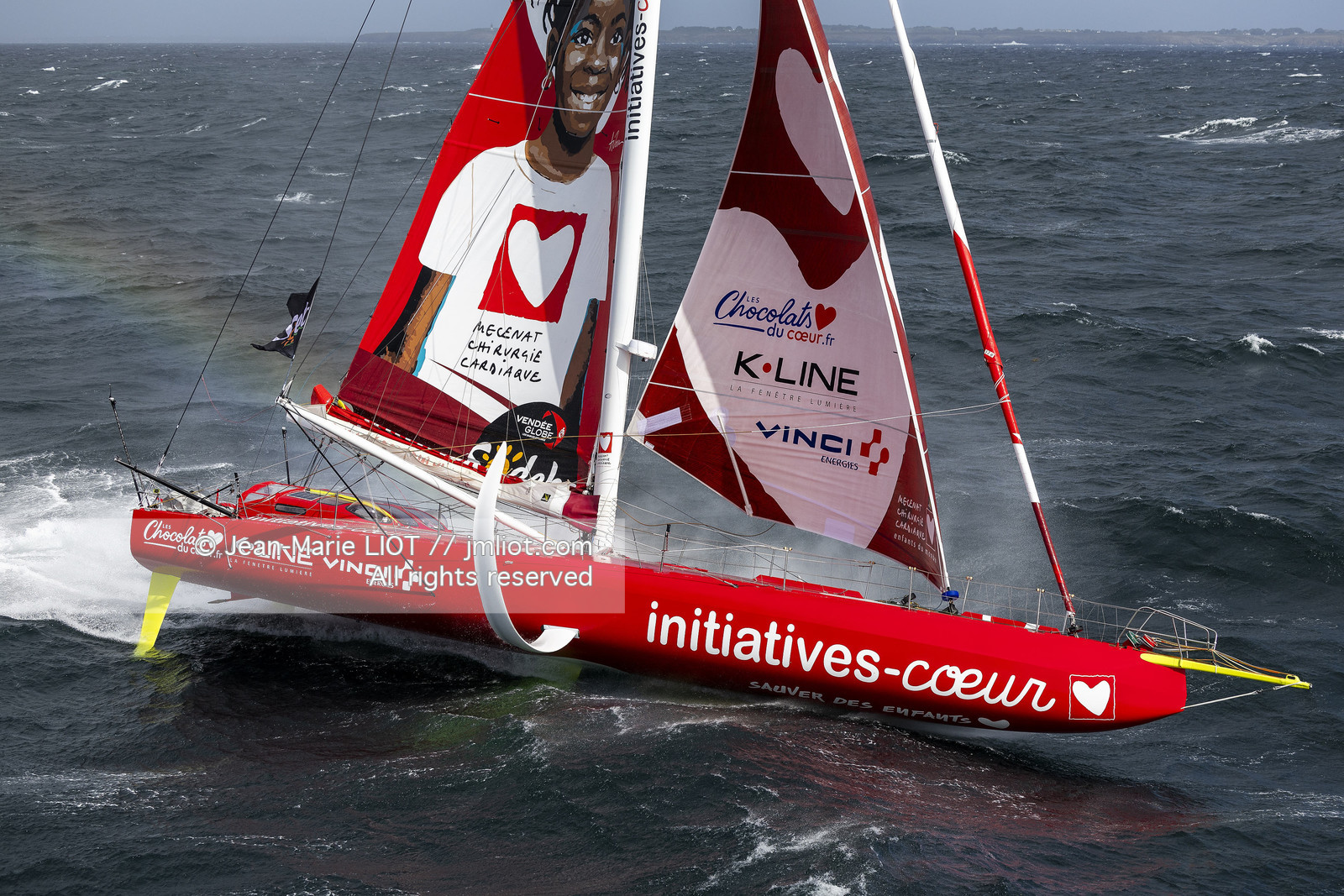SAM DAVIES 2024 - IMOCA INITIATIVES COEUR - VENDEE GLOBE 2024-2025