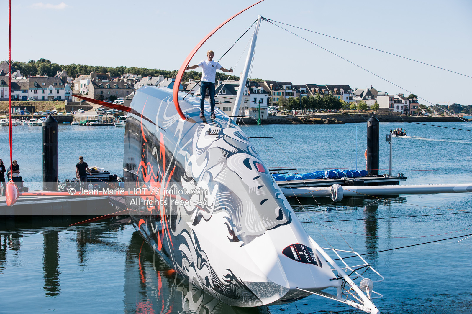 MAXIME SOREL 2022 - IMOCA VANDB MONBANA MAYENNE - TEST 90°