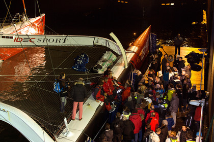 SAILING - IDEC SPORT JULES VERNE TROPHY RECORD ATTEMPT