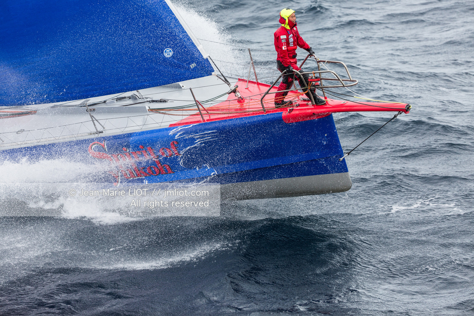 VENDEE GLOBE 2016-2017 - KOJIRO SHIRAISHI - SPIRIT OF YUKOH