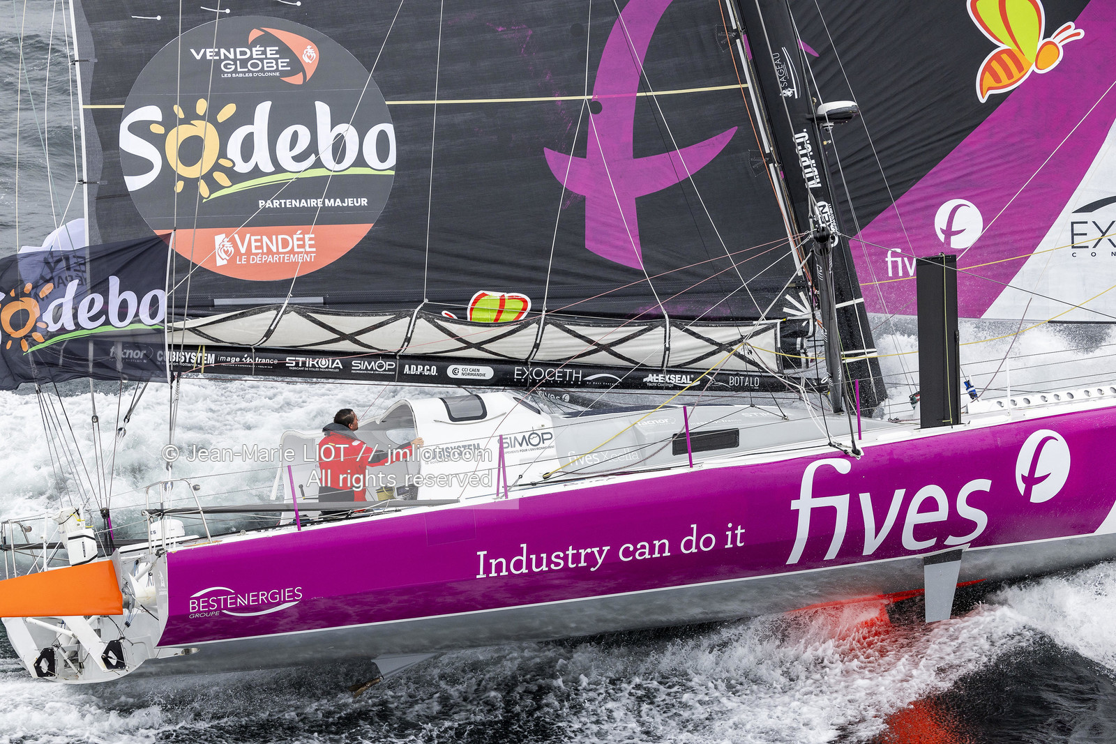 LOUIS DUC 2024 - IMOCA FIVES GROUP – LANTANA ENVIRONNEMENT - VENDEE GLOBE 2024-2025