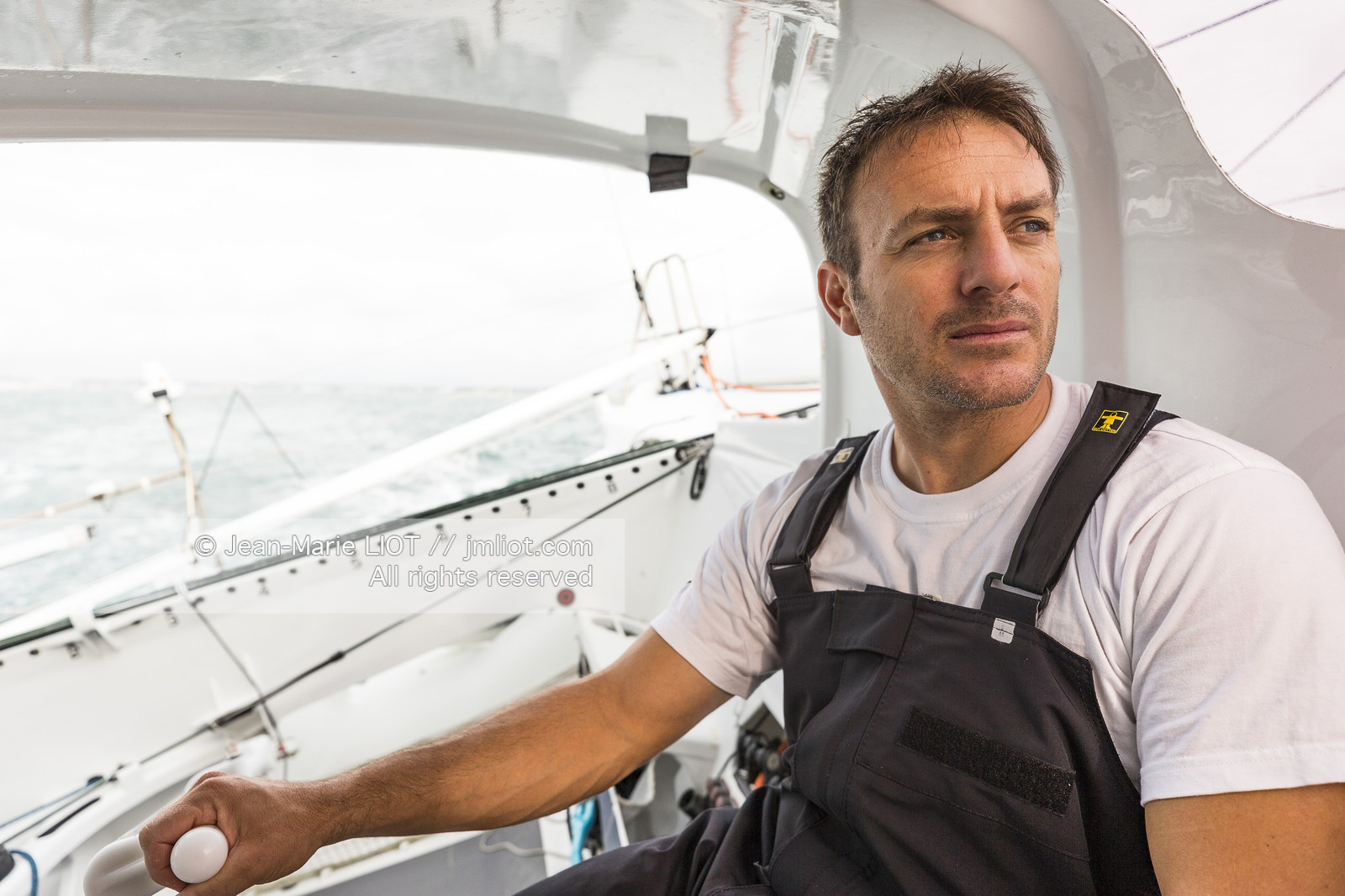 SAILING - TRANSAT JACQUES VABRE 2017 - FENETREA MIX BUFFET - ERWAN LE ROUX - VINCENT RIOU