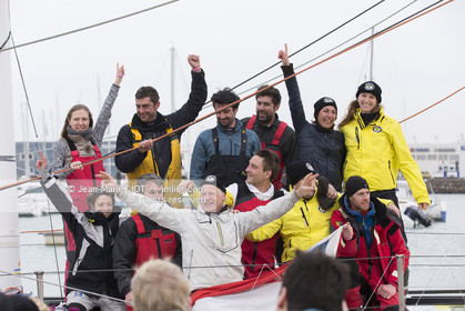 VENDEE GLOBE 2016-2017 - PIETER HEEREMA - NO WAY BACK - ARRIVEE