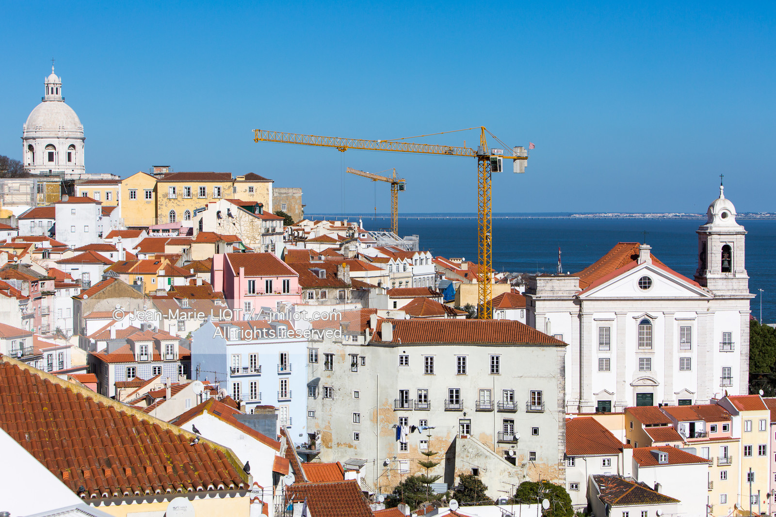 Lisbonne, capitale portugaise.