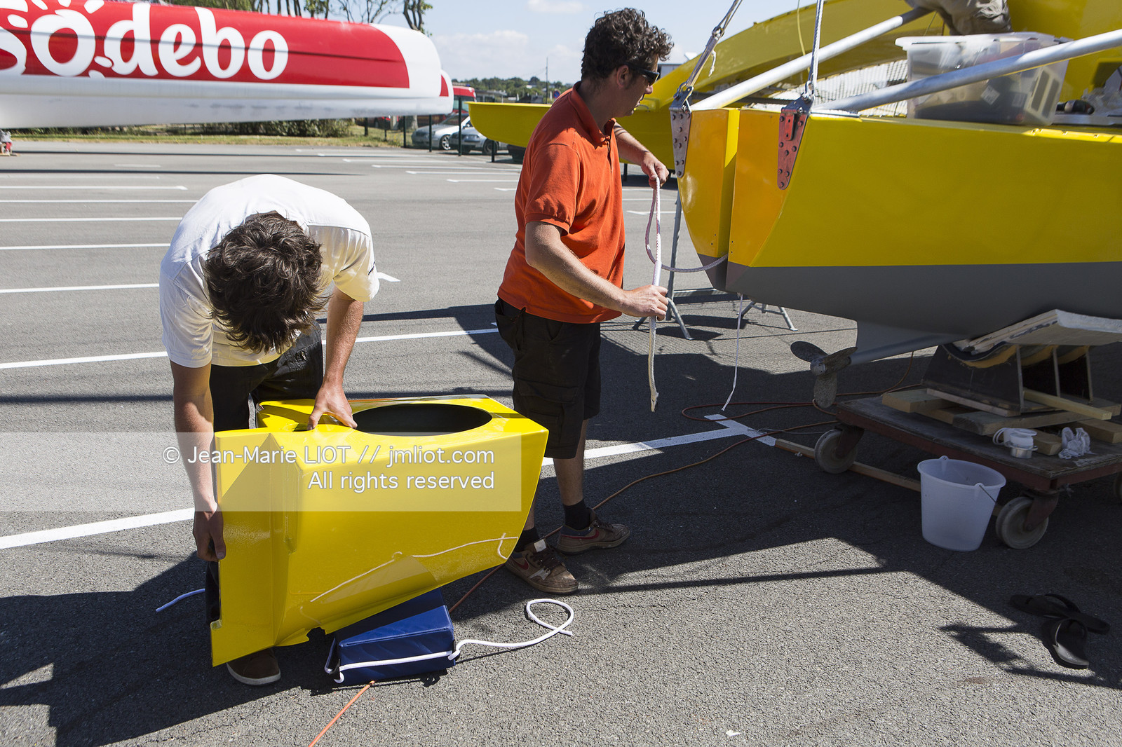LOICK PEYRON 2014 - ROUTE DU RHUM 2014