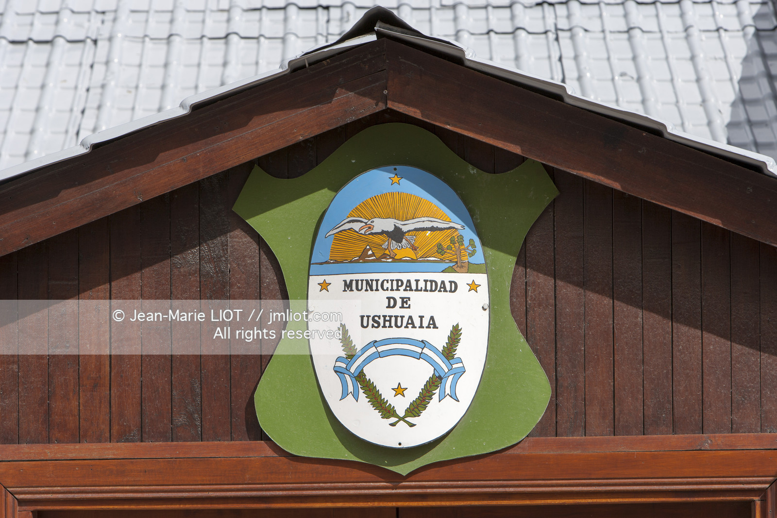 Ushuaia, Terre de Feu est la ville la plus australe du globe.Située à la pointe de l'Argentine cette province est la porte de l'antartique.photo © Jean-Marie Liot.