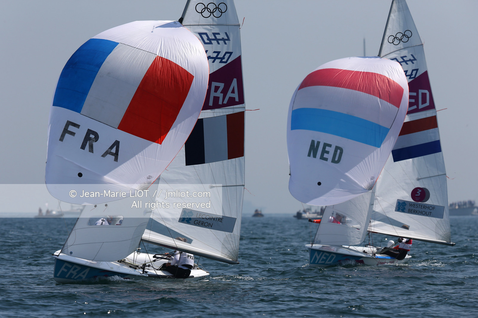 LONDON 2012 - SAILING - 470 WOMEN.
