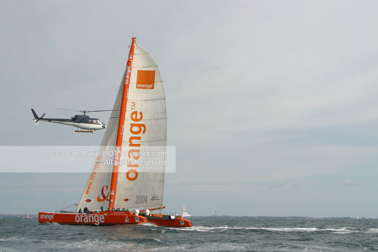 ARRIVEE ORANGE 2 BRUNO PEYRON