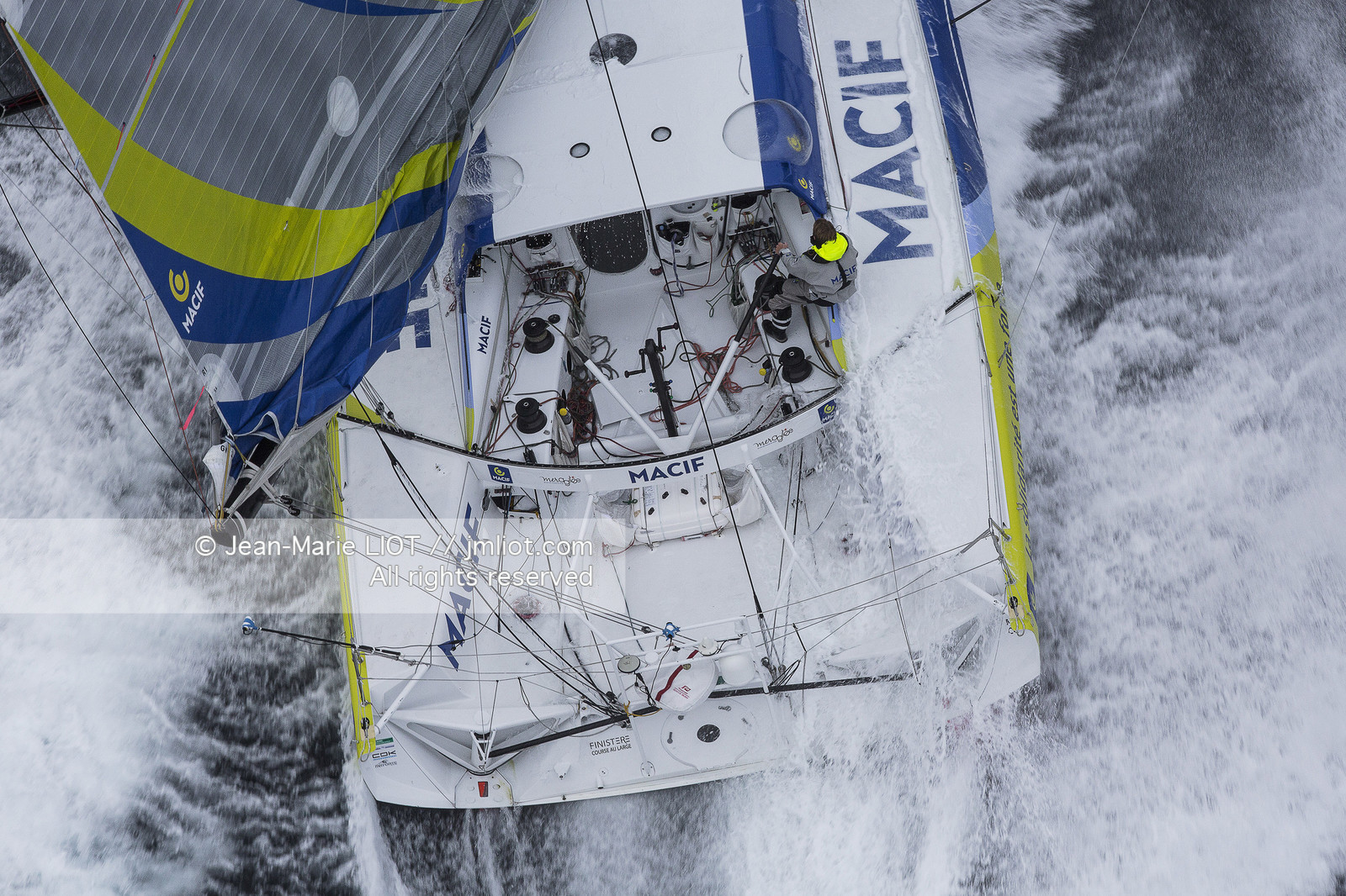 IMOCA - MACIF 2014 - BI RHUM AERIAL