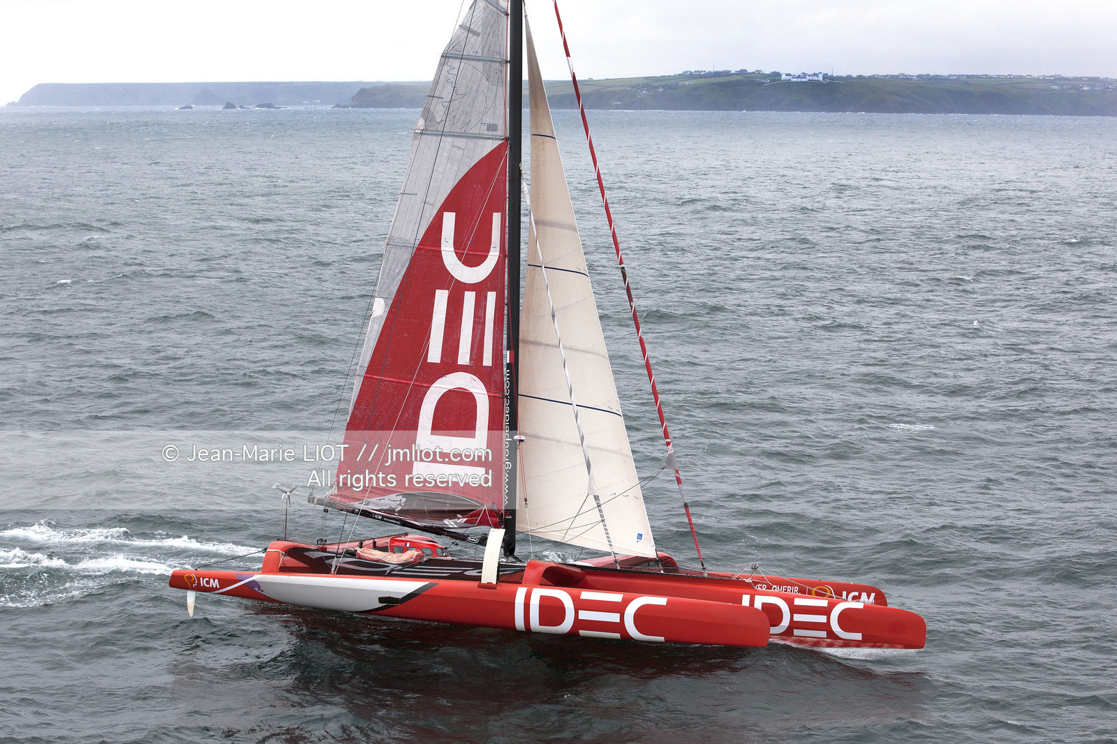 SAILING - NORTH ATLANTIC MULTI SOLO RECORD 2013