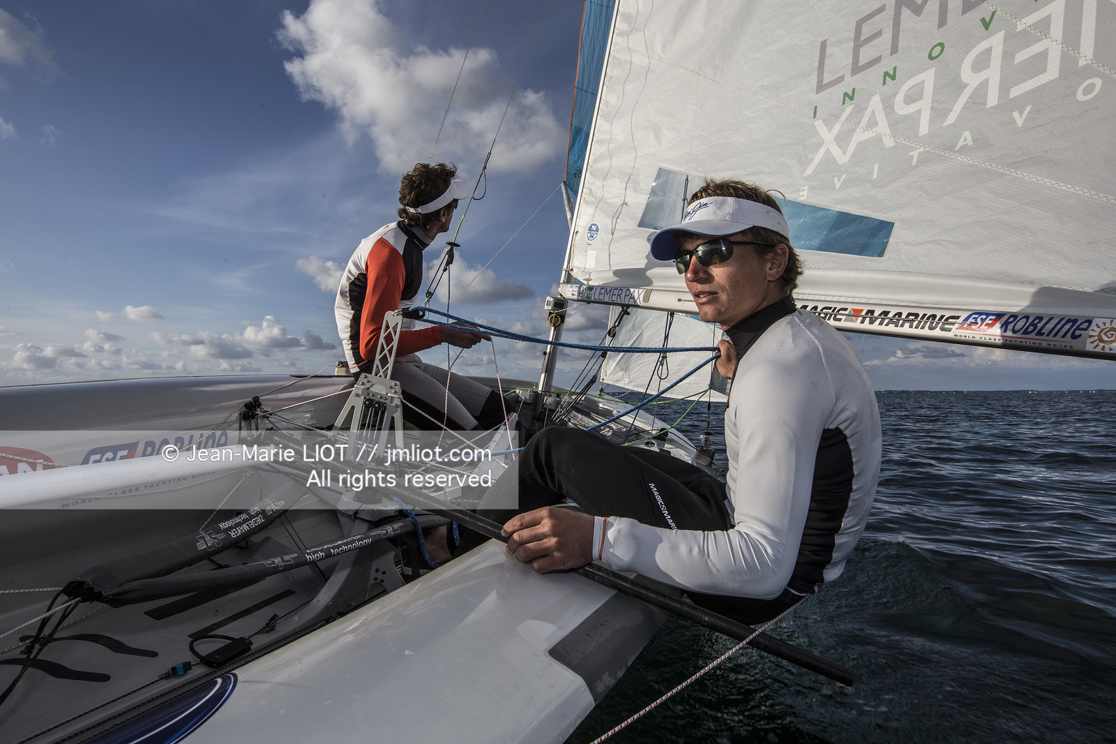 470 : LEBOUCHER-LE BERRE A L'ENTRAINEMENT