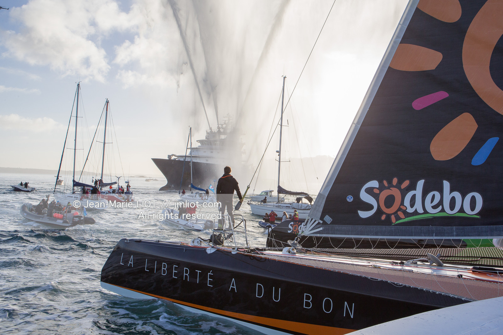 THOMAS COVILLE - RECORD AUTOUR DU MONDE EN MULTICOQUE EN SOLITAIRE 2016