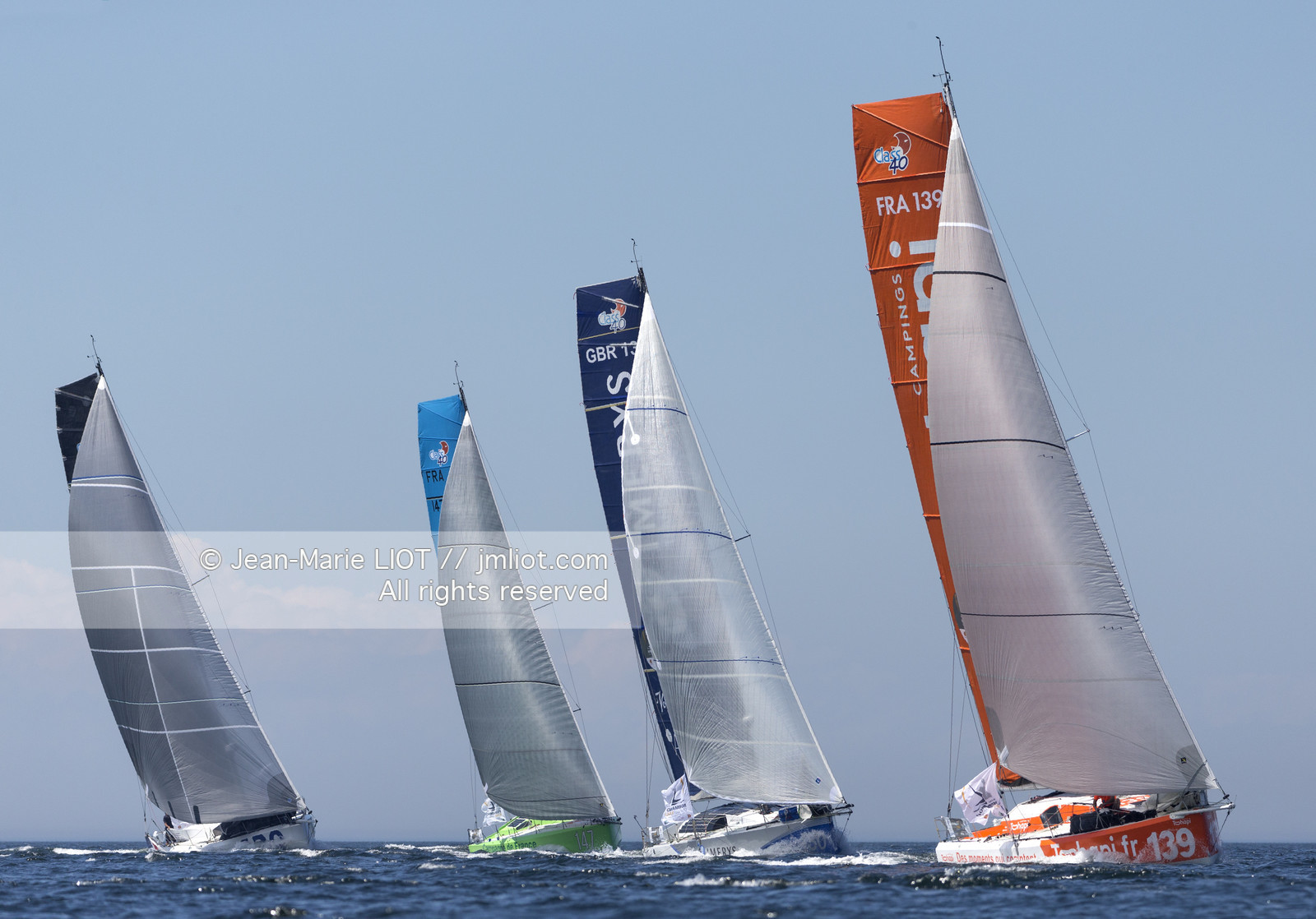 NORMANDY CHANNEL RACE 2018 - DEPART