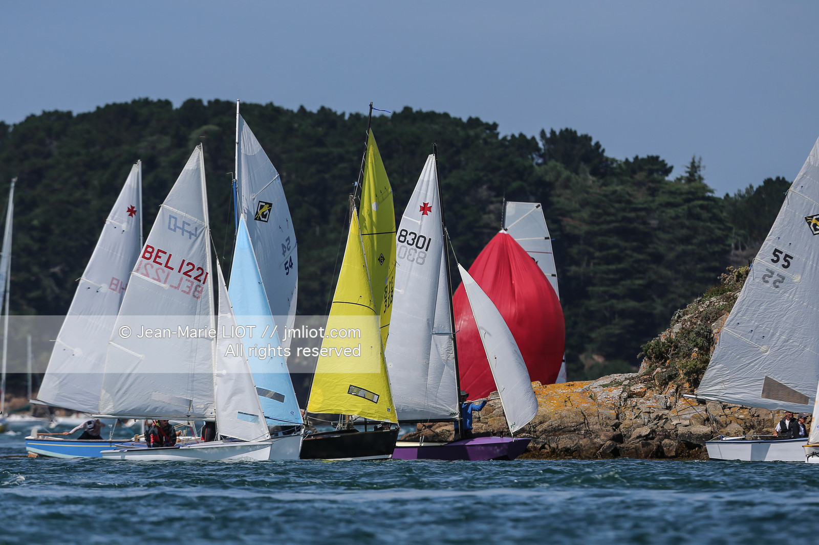 TOUR DE L'ILE AUXMOINES 2014