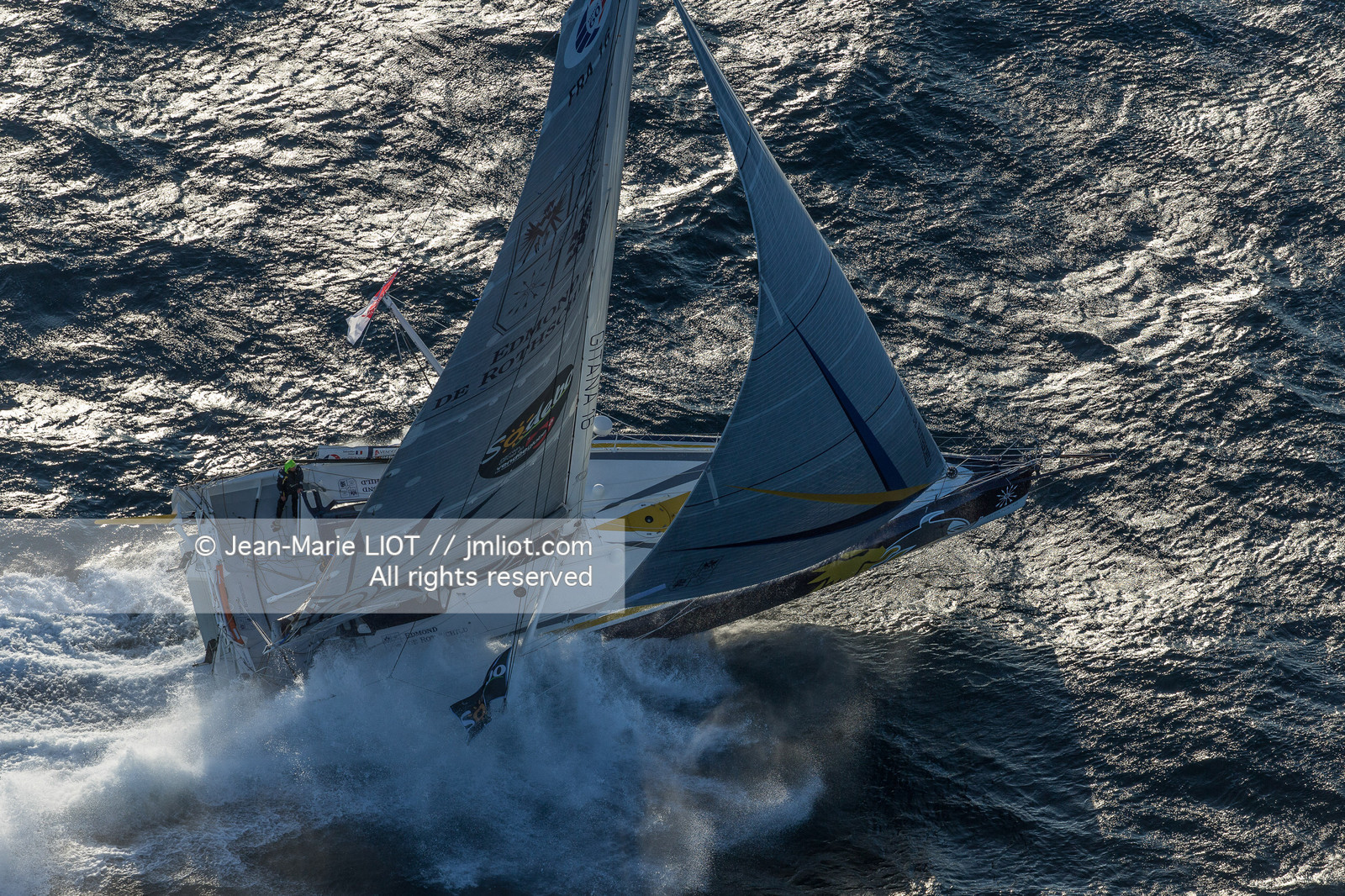 VENDEE GLOBE 2016-2017 - SEBASTIEN JOSSE - EDMOND DE ROTSCHILD