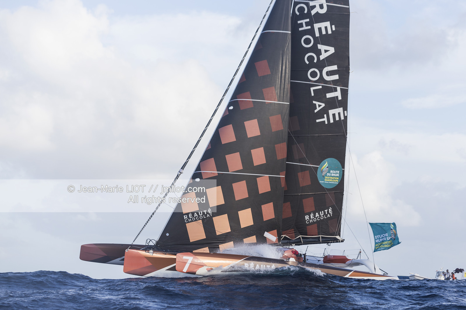 ARMEL TRIPON - ROUTE DU RHUM 2018 - ARRIVEE