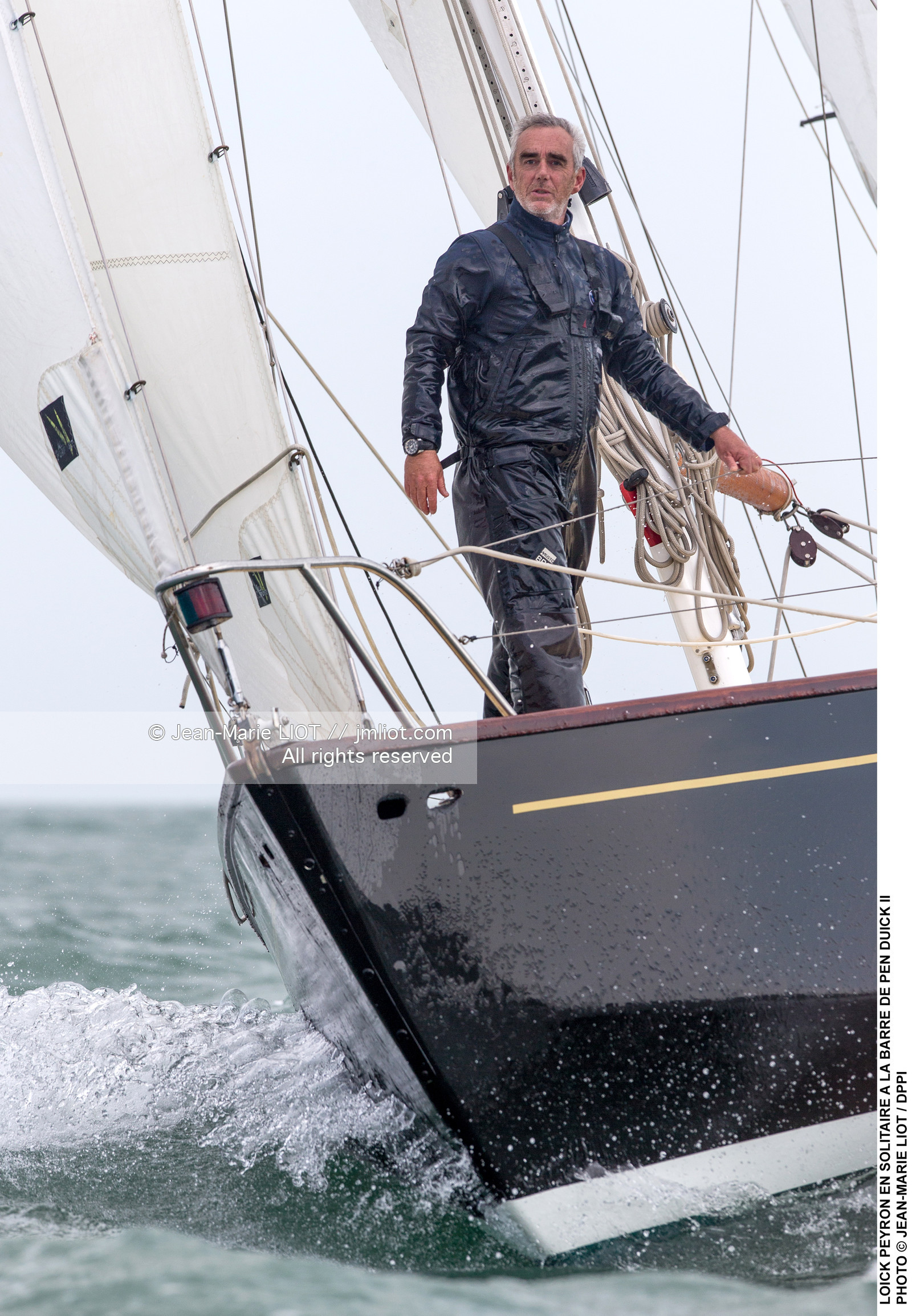 LOICK PEYRON A BORD DE PEN DUICK II