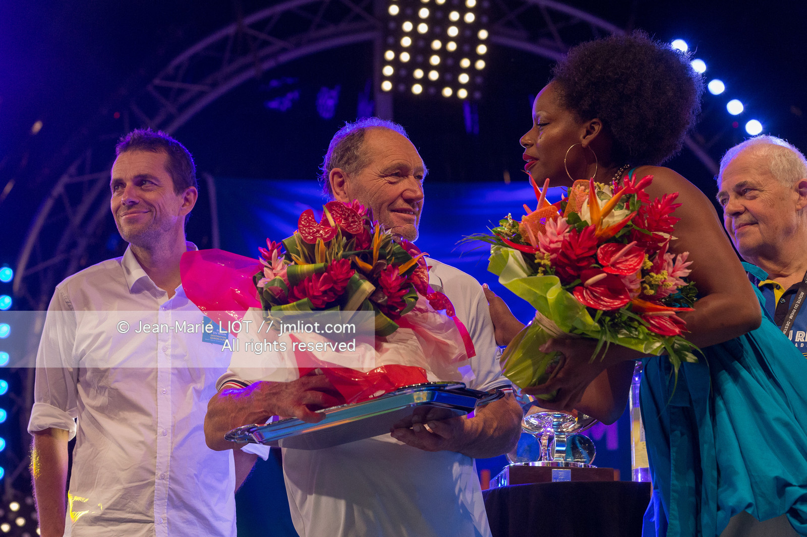 FRANCIS JOYON - ROUTE DU RHUM 2018 - ARRIVEE