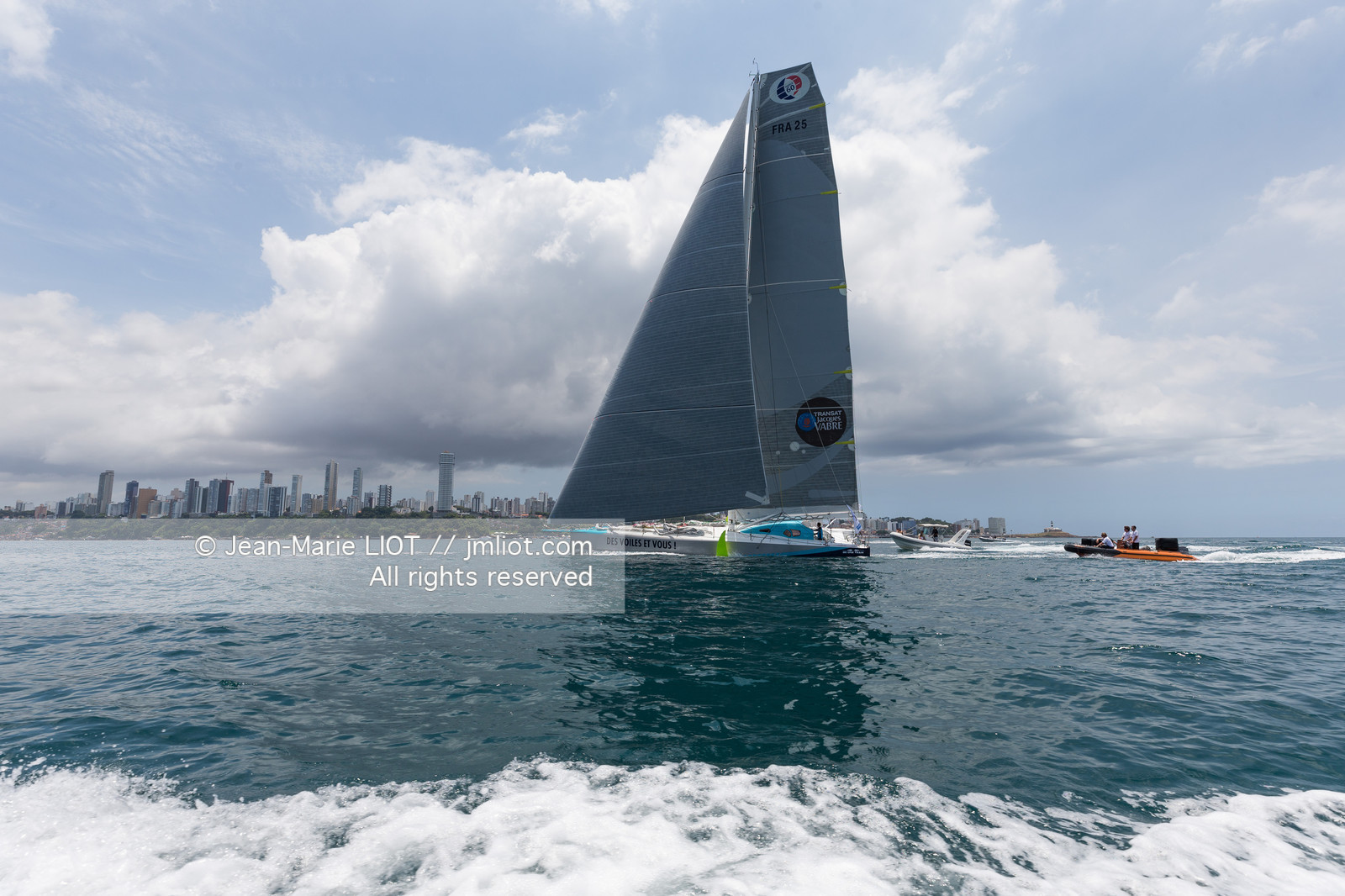 TRANSAT JACQUES VABRE 2017 - ARRIVEE