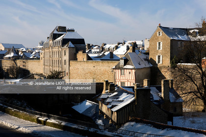 VANNES SOUS LA NEIGE