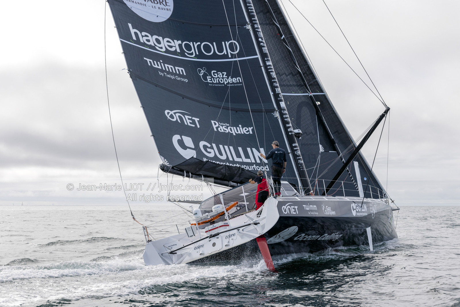 FABRICE AMEDEO 2023 - PREMIERE NAVIGATION IMOCA