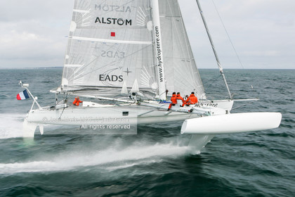 UN VOL EN HYDROPTERE