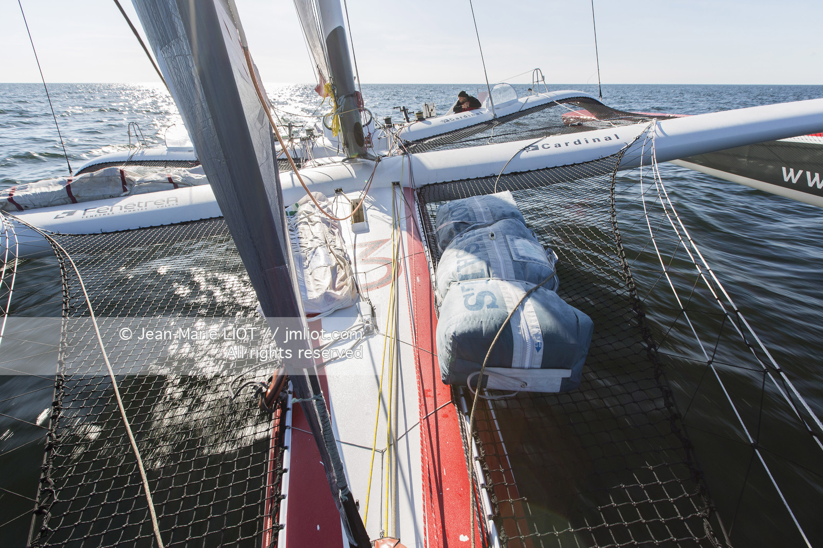 SAILING - ROUTE DU RHUM 2014 - MULTI 50 - FENETREA CARDINAL
