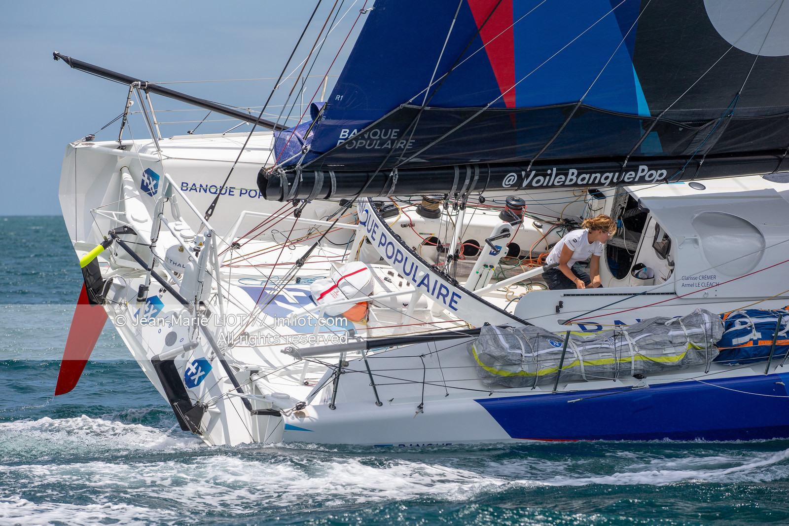 CLARISSE CREMER 2019 - IMOCA BANQUE POPULAIRE
