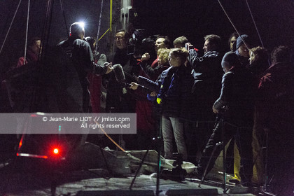 VENDEE GLOBE 2016-2017 - SEBASTIEN DESTREMAU - TECHNOFIRST - ARRIVEE