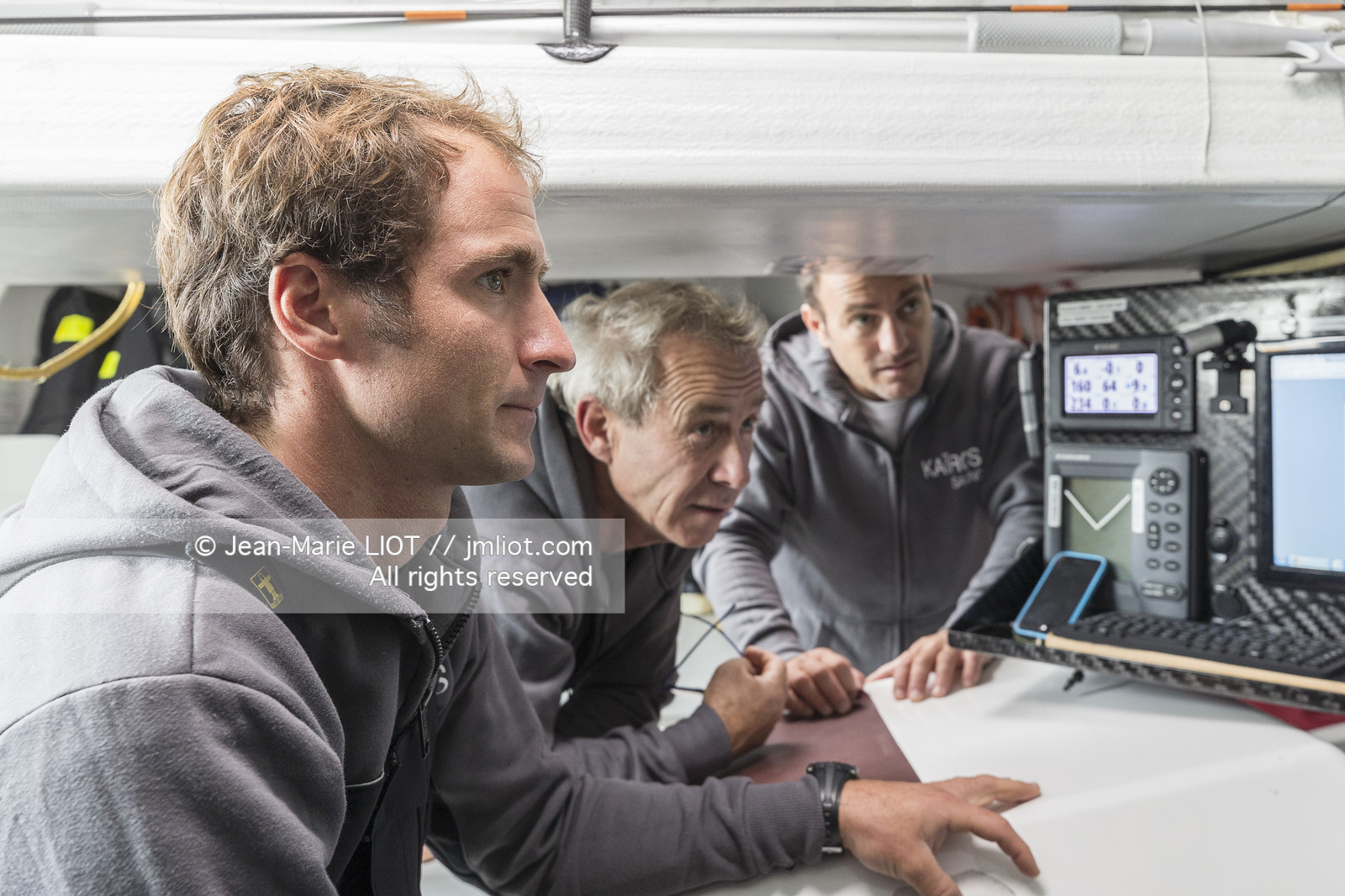 SAILING - TRANSAT JACQUES VABRE 2017 - FENETREA MIX BUFFET - ERWAN LE ROUX - VINCENT RIOU