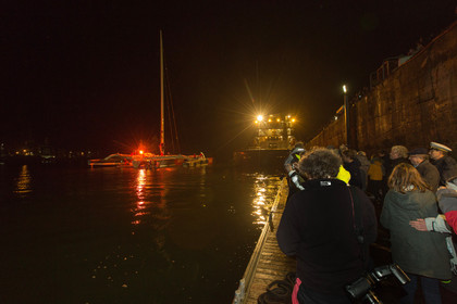 SAILING - IDEC SPORT JULES VERNE TROPHY RECORD ATTEMPT