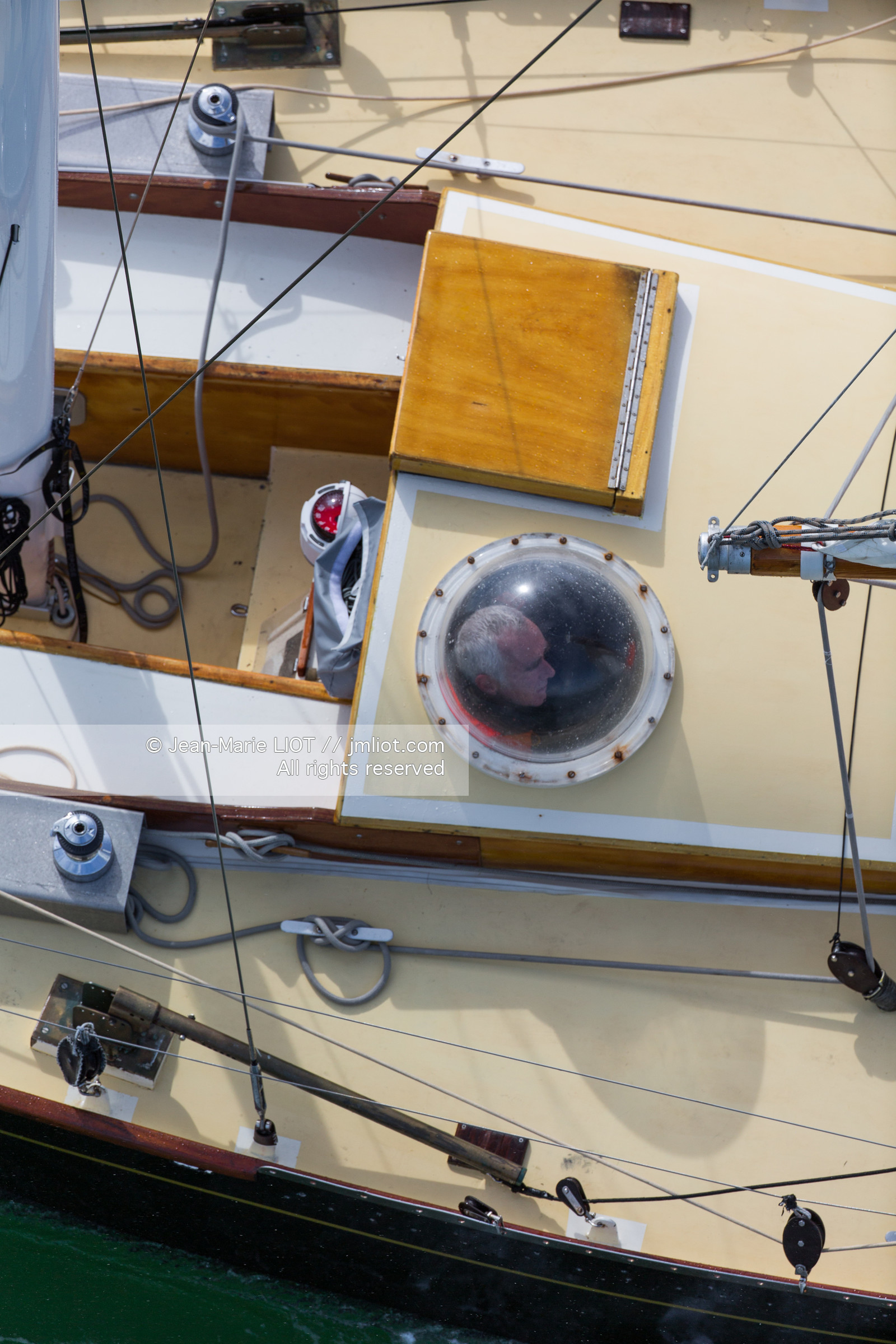 LOICK PEYRON A BORD DE PEN DUICK II