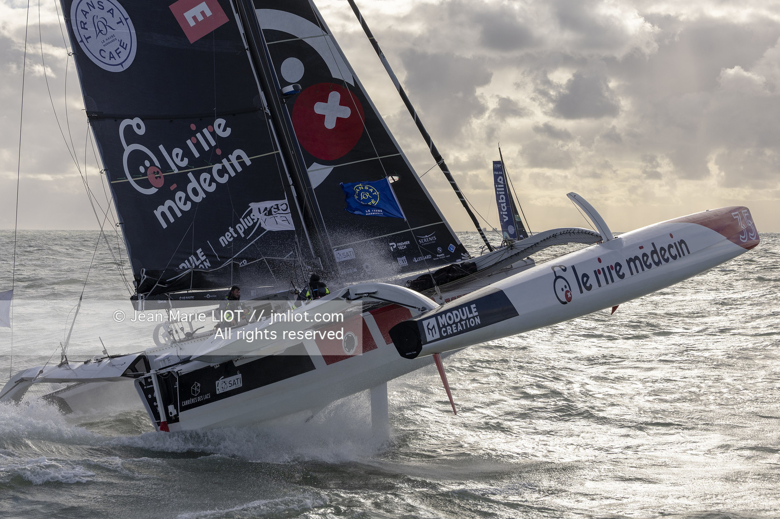 TRANSAT CAFE L’OR 2025 - DEPART OCEAN FIFTY