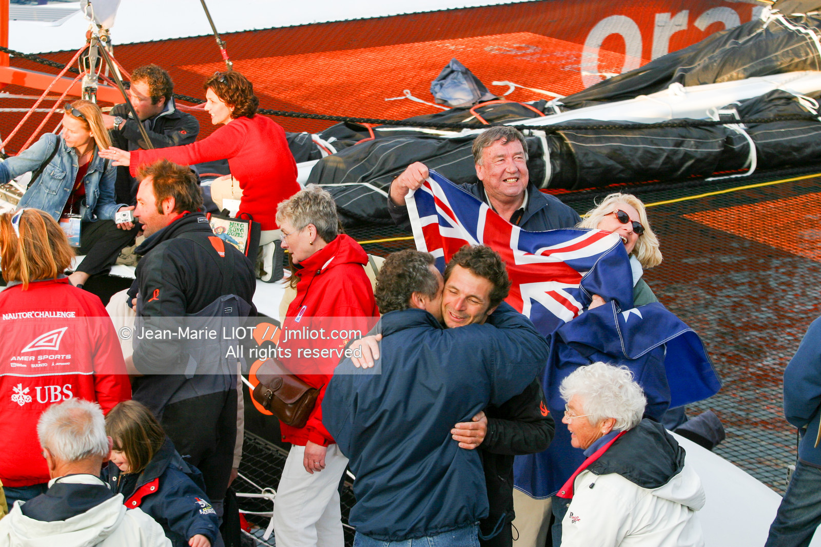 ARRIVEE ORANGE 2 BRUNO PEYRON