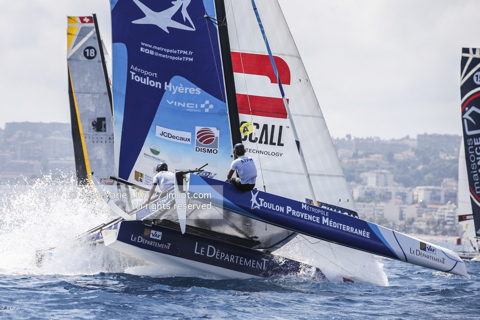 Tour Voile 2018, acte de Nice, le 21 juillet 2018..Photo : Jean-Marie LIOT   ASO