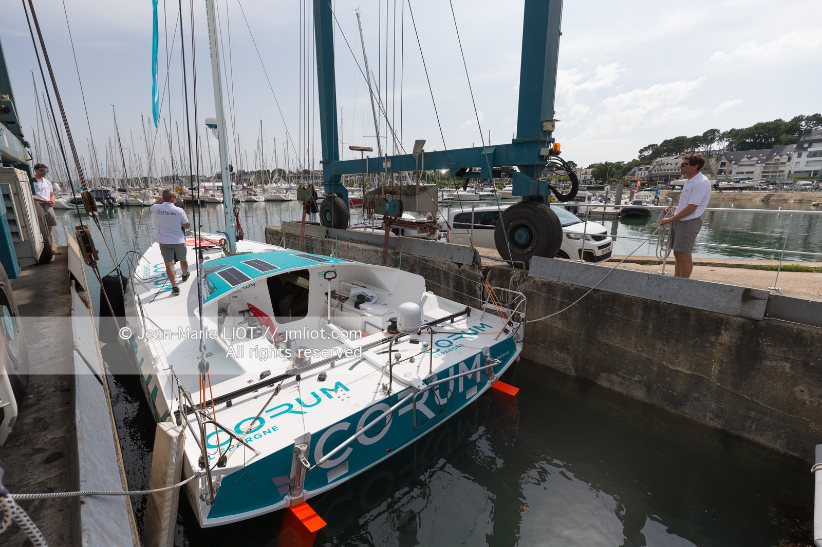 NICOLAS TROUSSEL - CLASS 40 CORUM - 2018 - MISE A L'EAU