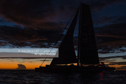 FRANCIS JOYON - ROUTE DU RHUM 2018 - ARRIVEE