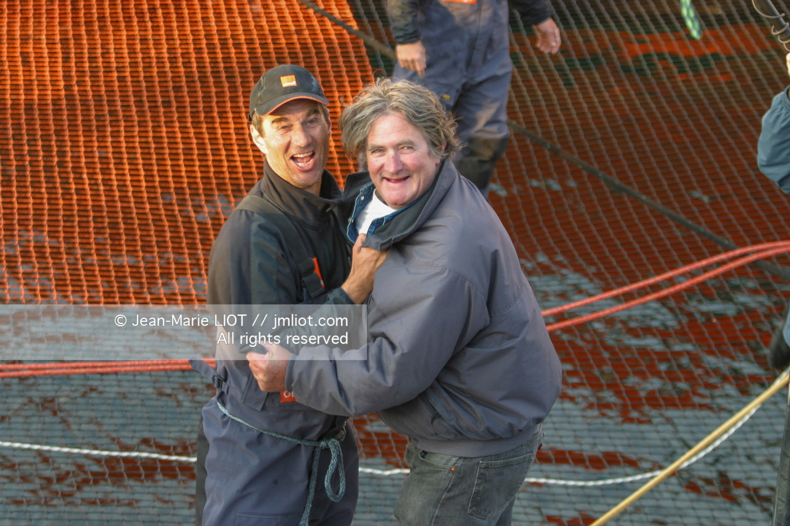 ARRIVEE ORANGE 2 BRUNO PEYRON