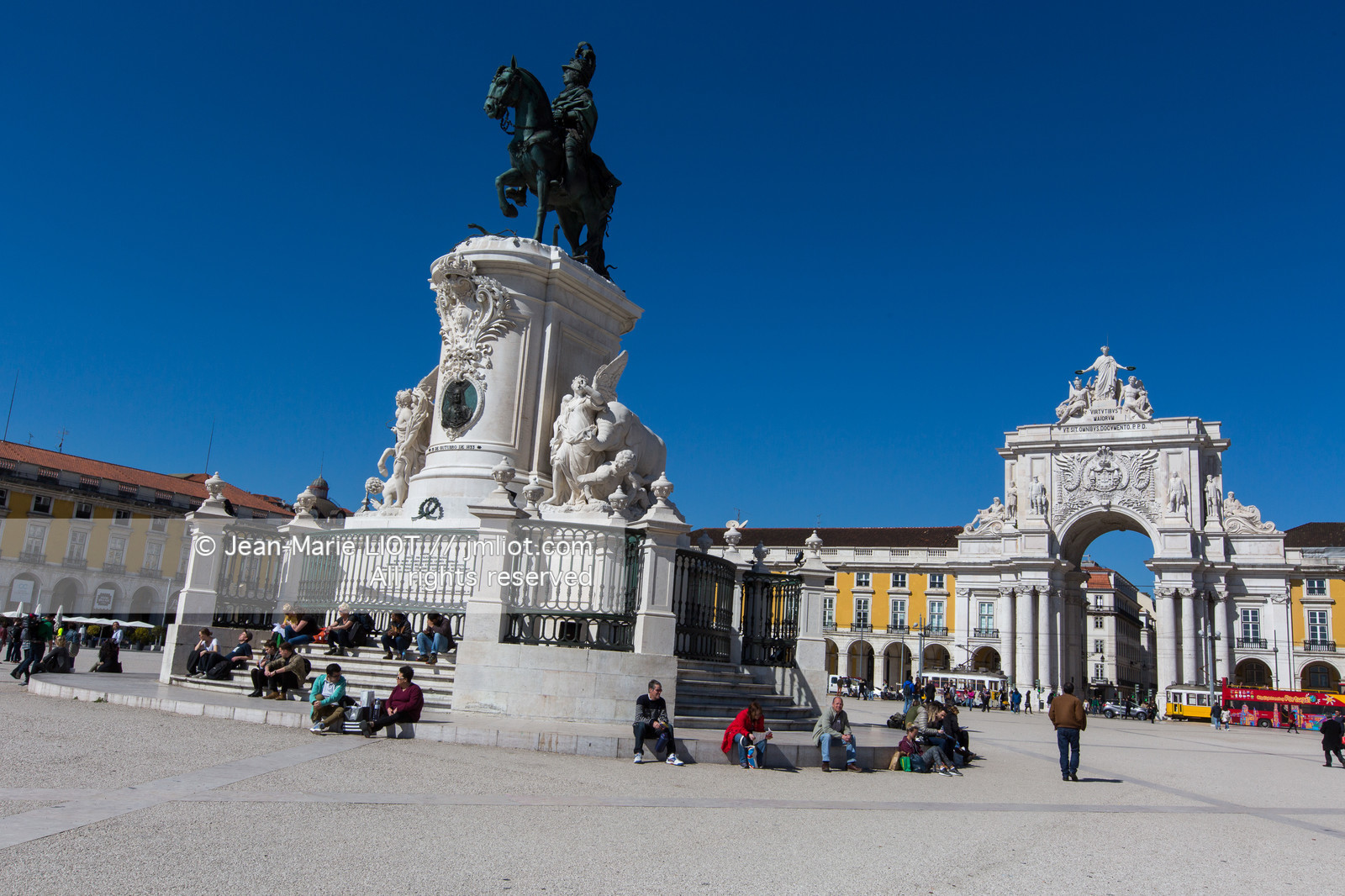 Lisbonne, capitale portugaise.