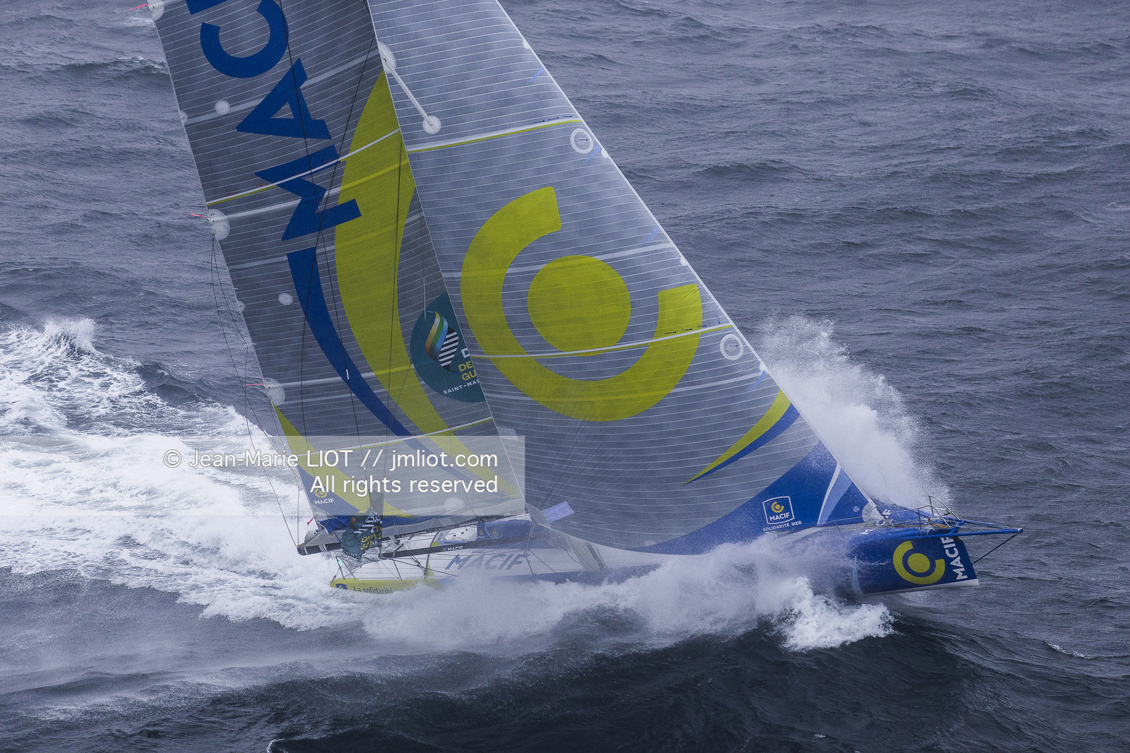 IMOCA - MACIF 2014 - BI RHUM AERIAL