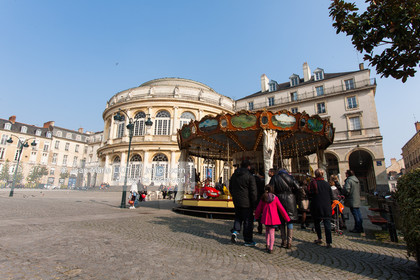 France, Bretagne, ile et vilaine monuments et visite de la ville de rennes. Photo © Jean-Marie Liot.