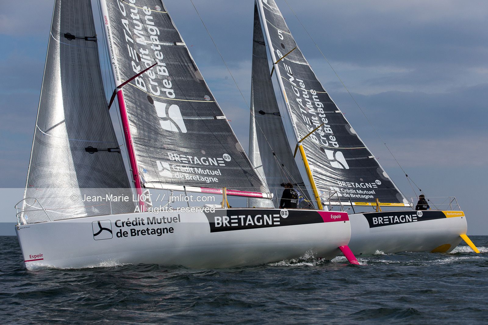 FIGARO BRETAGNE CREDIT MUTUEL 2017 - SEBASTIEN SIMON ET PIERRE RHIMBAULT