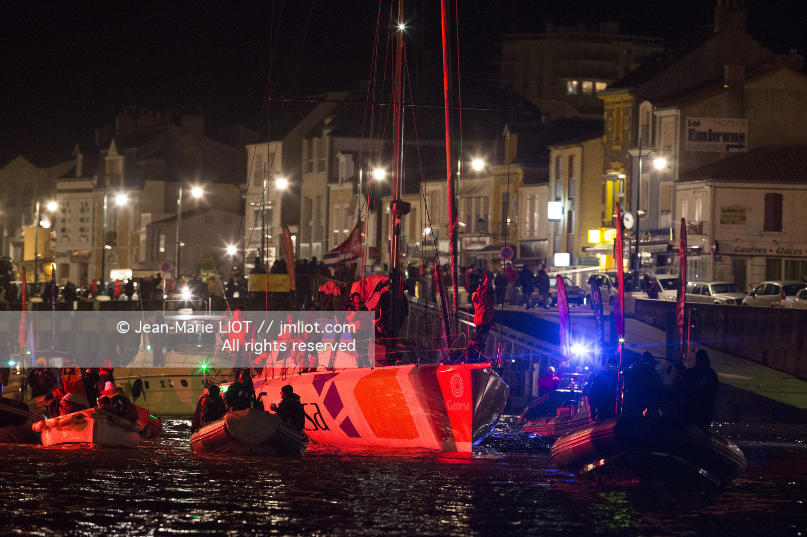 ARRIVEE MIKE GOLDING (GB) - GAMESA