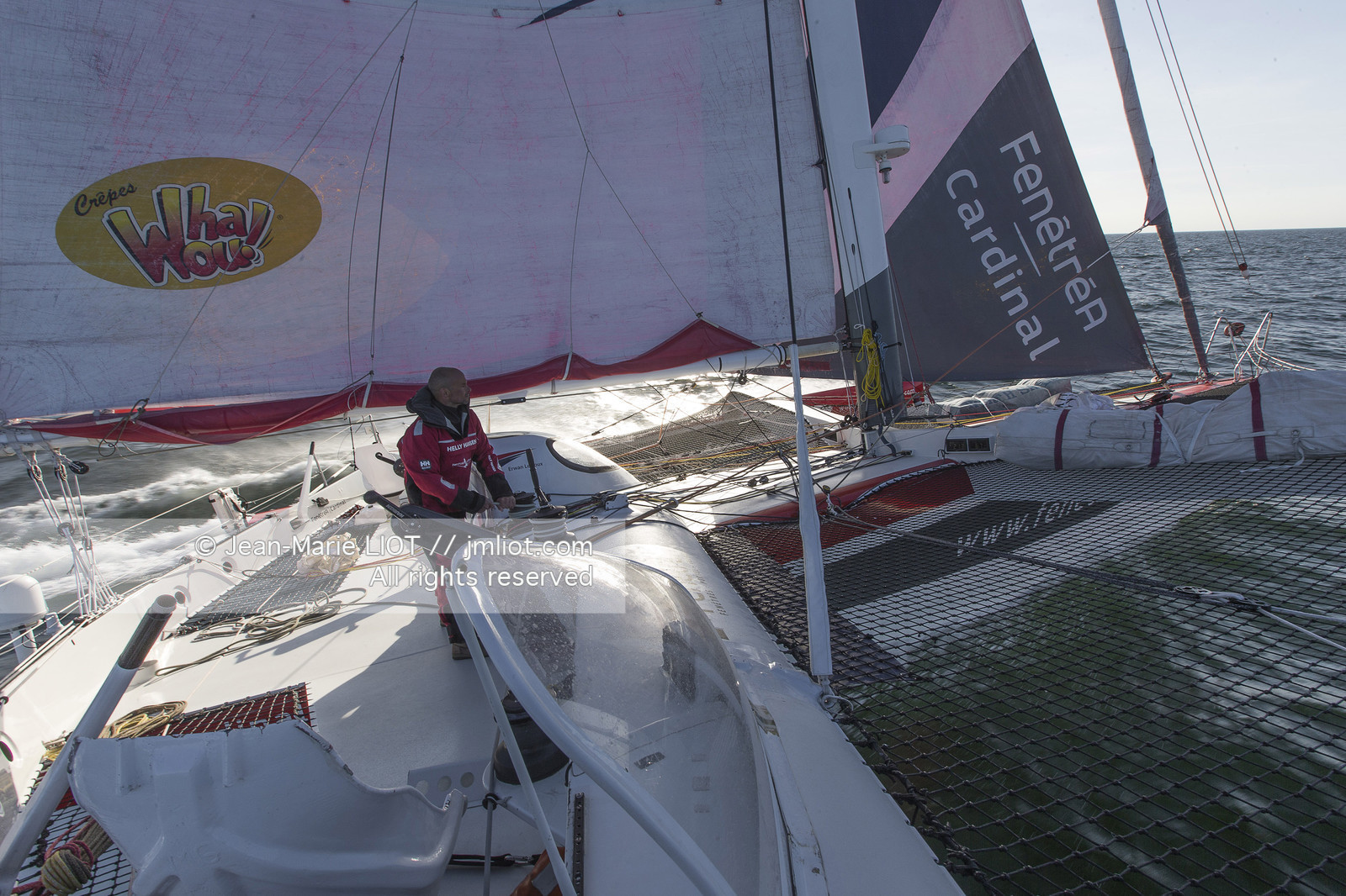 SAILING - ROUTE DU RHUM 2014 - MULTI 50 - FENETREA CARDINAL