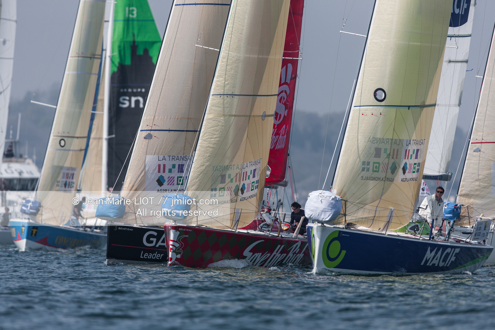 SAILING TRANSATLANTIC RACES TRANSAT AG2R 2010 START