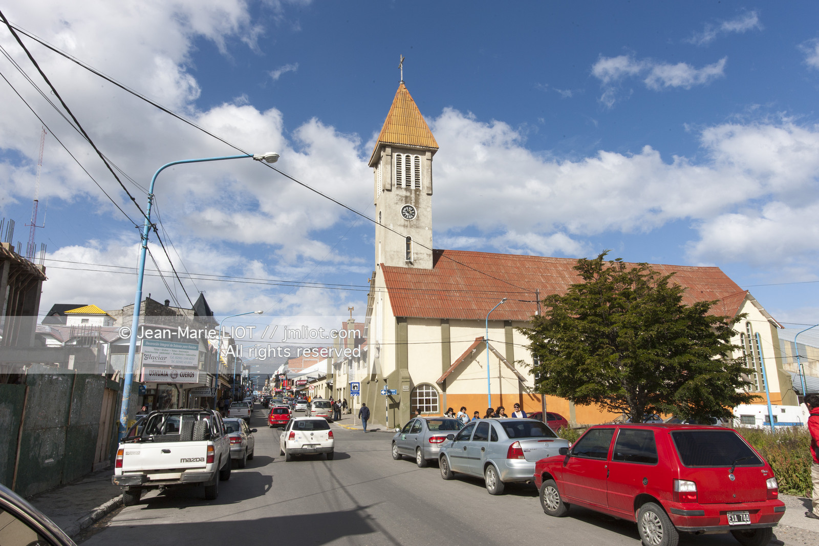 Ushuaia, Terre de Feu est la ville la plus australe du globe.Située à la pointe de l'Argentine cette province est la porte de l'antartique.photo © Jean-Marie Liot.