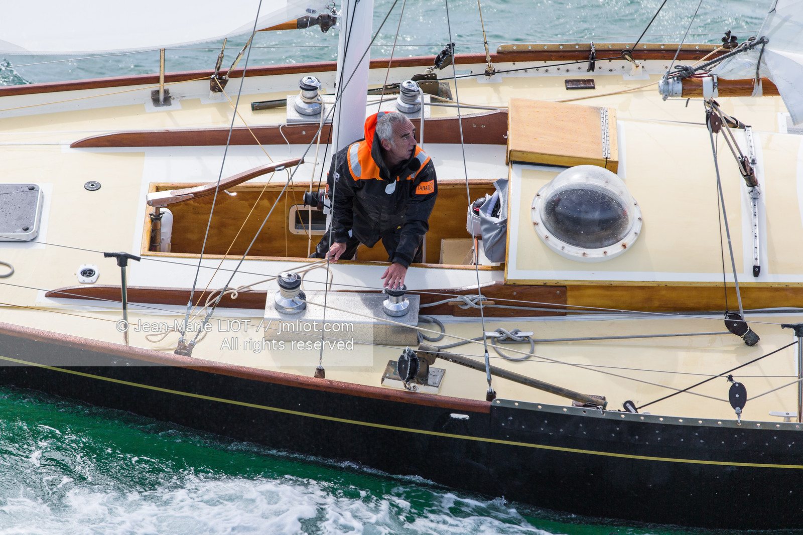 LOICK PEYRON A BORD DE PEN DUICK II