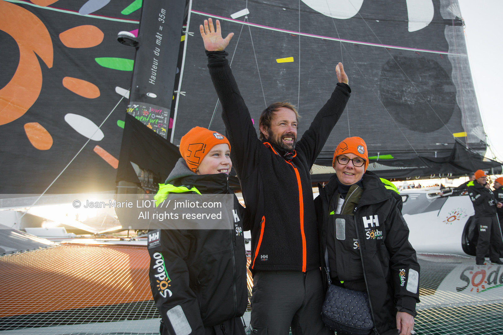 THOMAS COVILLE - RECORD AUTOUR DU MONDE EN MULTICOQUE EN SOLITAIRE 2016