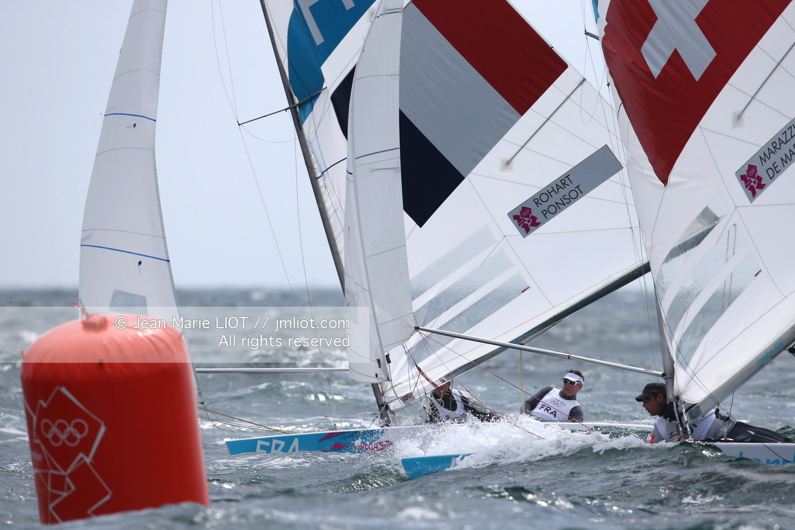 LONDON 2012 - SAILING - STAR MEN.