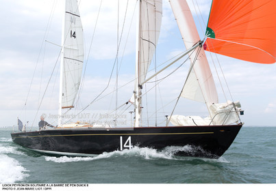 LOICK PEYRON A BORD DE PEN DUICK II